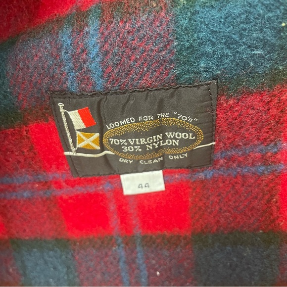 John Weitz Harbor Master Vtg 70’s Trench Coat w/ Removable Wool Lining Sz 44R - Picture 16 of 16